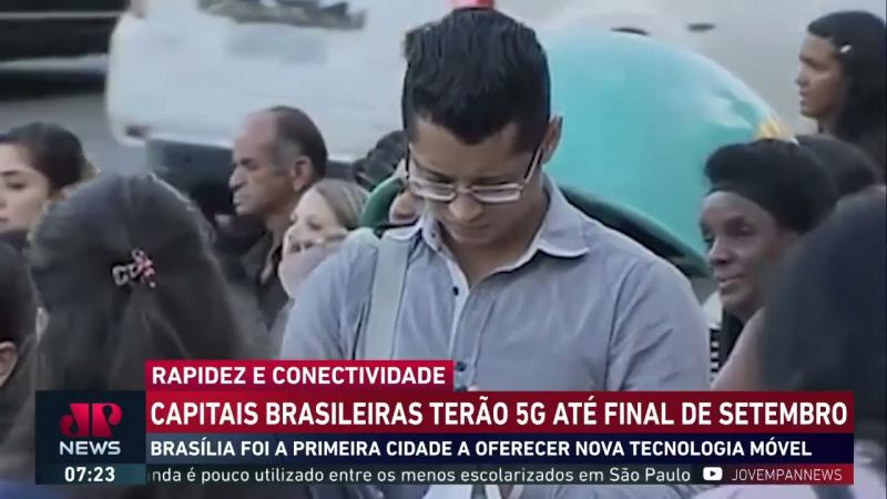 Capitais brasileiras terão 5G até final de setembro