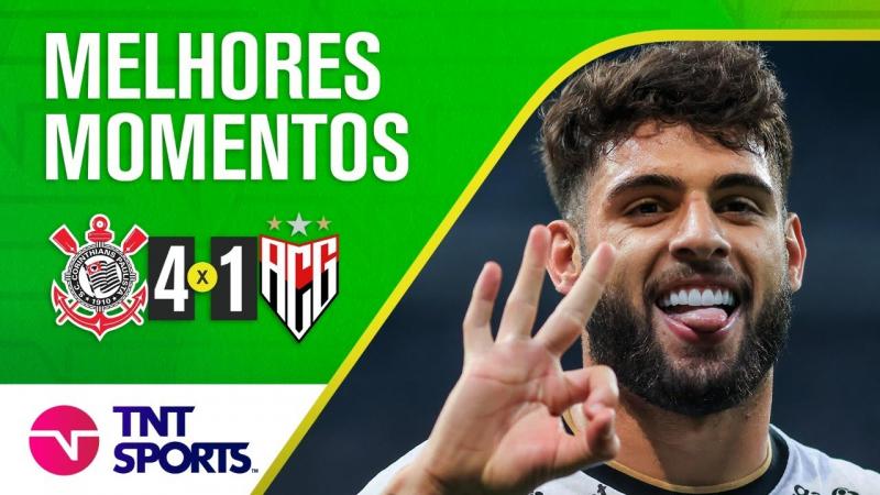 GOLEADA E TIMÃO NA SEMI! | Corinthians 4 x 1 Atlético-GO | Copa do Brasil