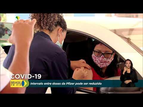 Intervalo entre doses Pfizer pode ser reduzido