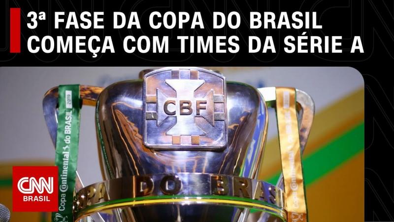 Terceira fase da Copa do Brasil começa nesta terça (11) 