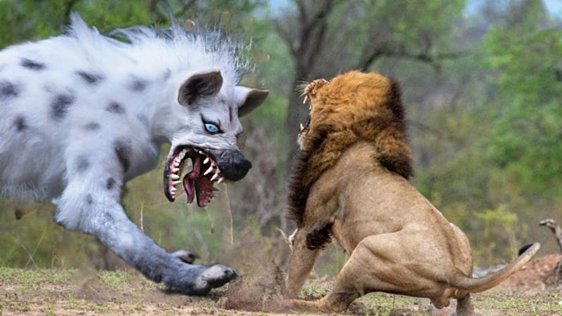 Até os Leões têm Medo deste Animal Assustador