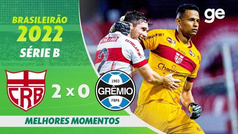 CRB 2 X 0 GRÊMIO | MELHORES MOMENTOS | 24ª RODADA BRASILEIRÃO SÉRIE B