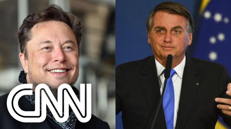 Elon Musk chega ao Brasil para encontro com Jair Bolsonaro 