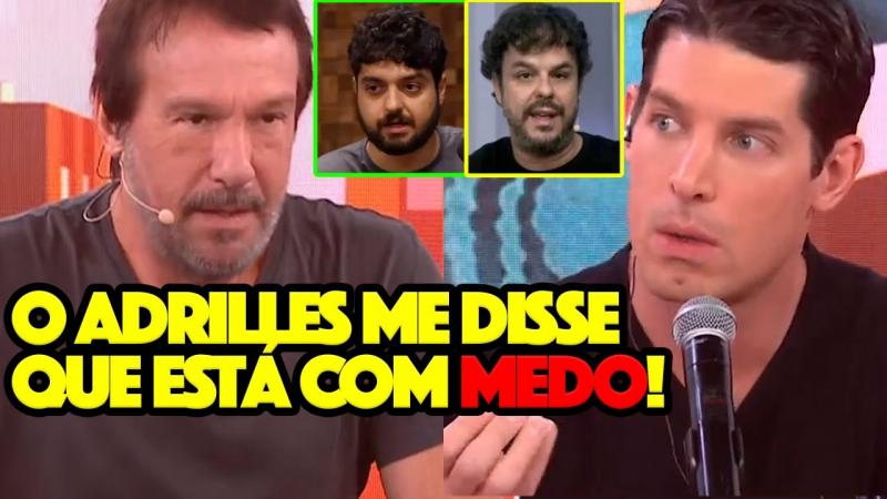PÂNICO ANALISA BANIMENTO DE ADRILLES E MONARK NAS REDES SOCIAIS