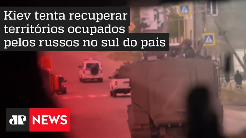 Ucrânia diz ter rompido linha de defesa da Rússia