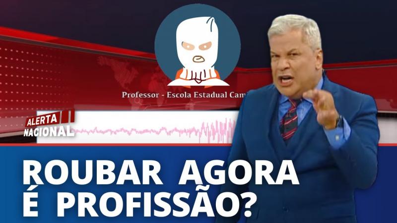 SIKÊRA COMENTA SOBRE PROFESSOR DEFENDENDO LADRÃO