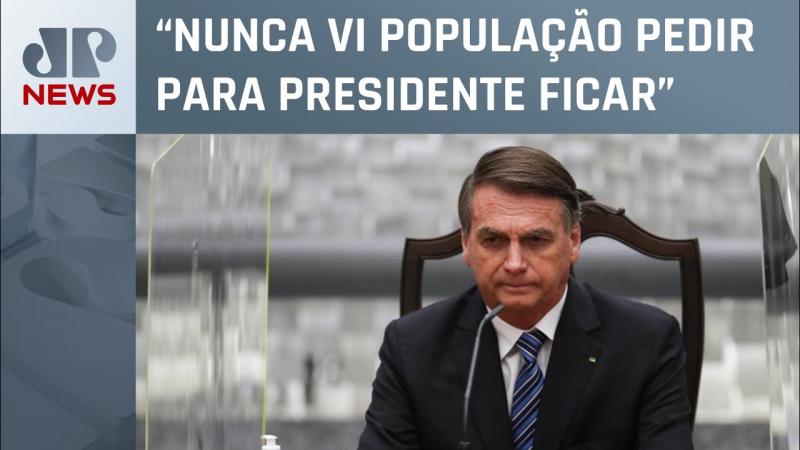 Bolsonaro fala pela primeira vez após as eleições: “Estou em silêncio há 40 dias, dói na alma”