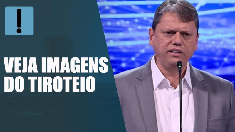 Campanha de Tarcísio diz que foi alvo de atentado