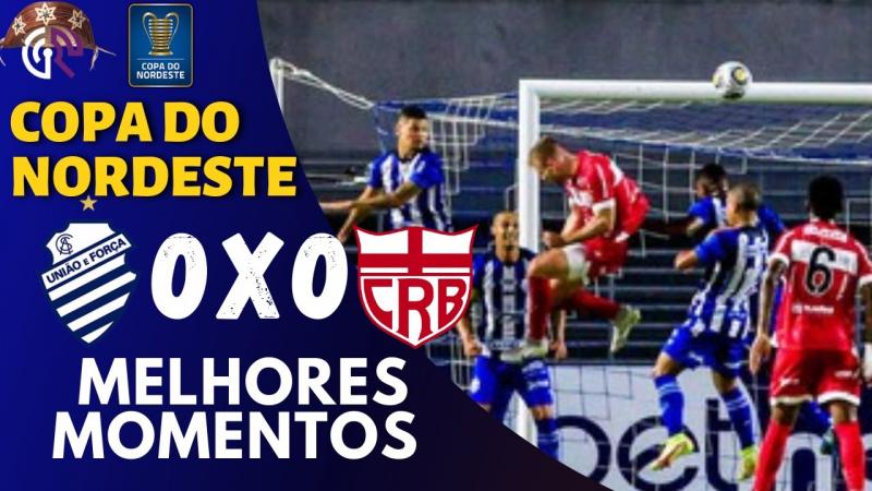CSA E CRB EMPATAM NA COPA DO NORDESTE - CSA 0 X 0 CRB