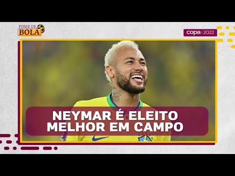 NEYMAR é eleito MELHOR EM CAMPO na goleada do BRASIL contra a COREIA DO SUL