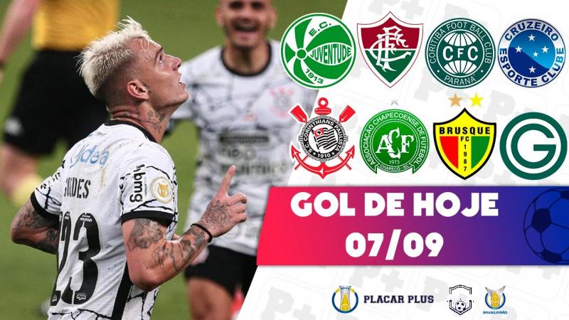 Gols desta terça-feira. 