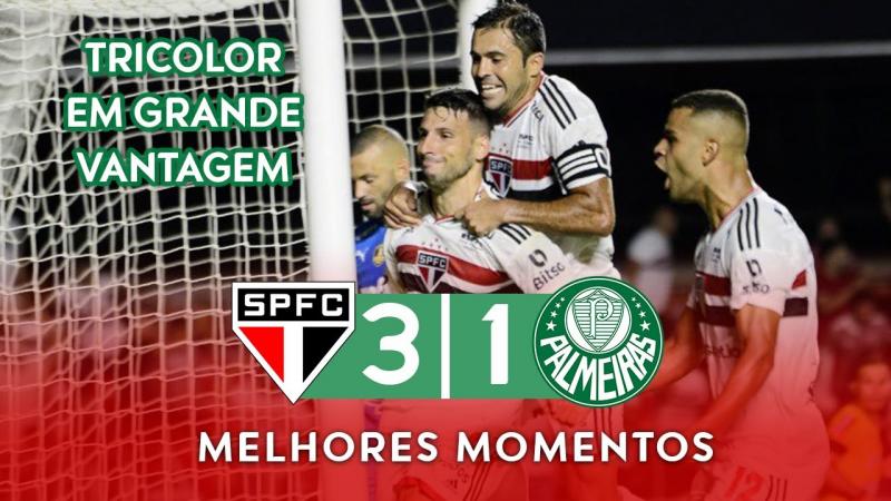 SHOW TRICOLOR | CALLERI MARCA 2 VEZES E DERROTA RIVAL NO MORUMBI PELO JOGO DE IDA DA FINAL