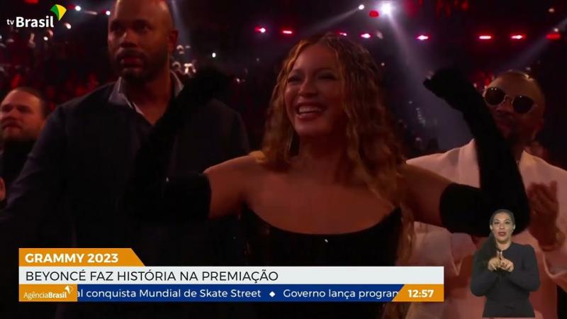 Cantora Beyoncé faz história no Grammy 2023
