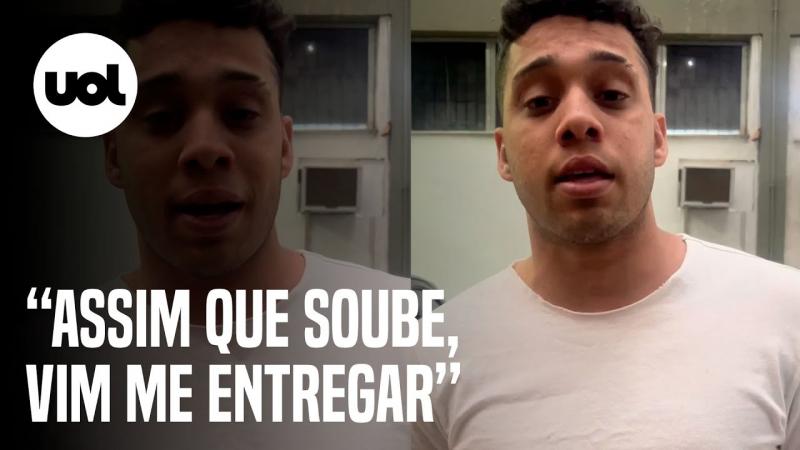Gabriel Monteiro se apresenta à polícia após ter prisão preventiva decretada