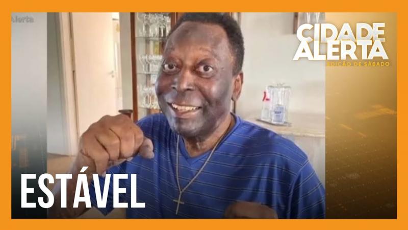 Internado em SP, estado de saúde do Rei Pelé é estável
