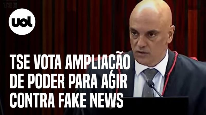 ? TSE ao vivo vota resolução que amplia o poder de polícia do tribunal contra fake news