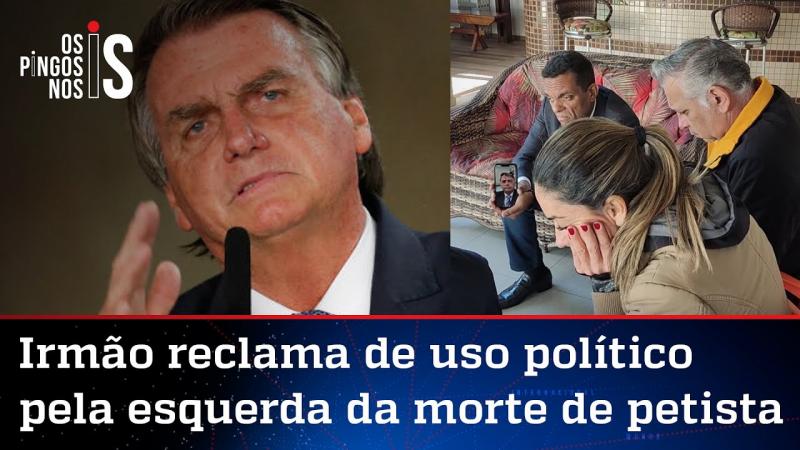 Bolsonaro conversa com familiares de petista morto no Paraná; veja vídeo da ligação na íntegra