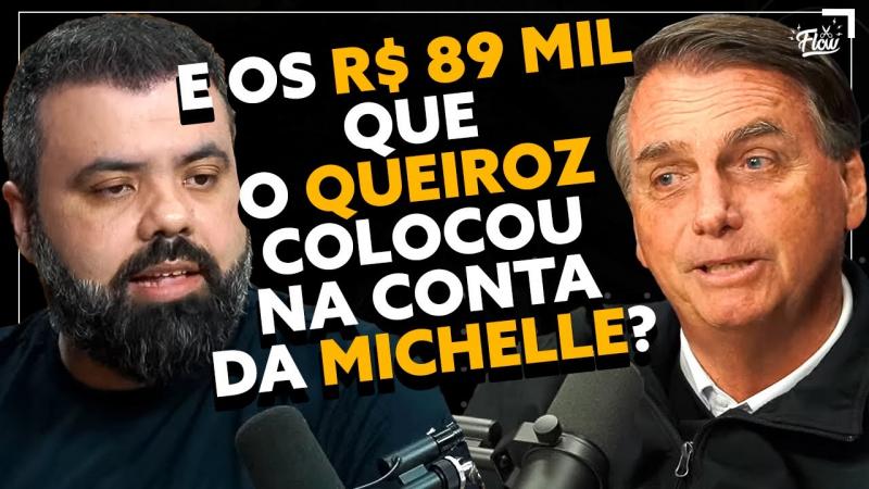 Por que QUEIROZ depositou R$ 89 MIL na conta de MICHELLE BOLSONARO?