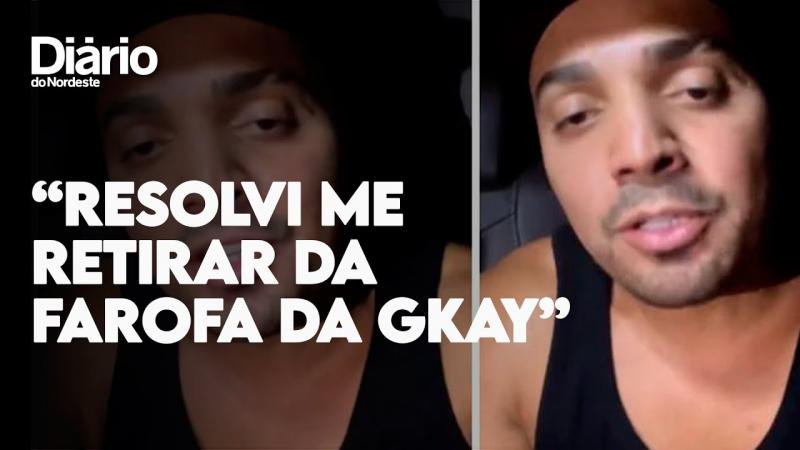 Tirullipa se pronuncia após ser expulso da Farofa da Gkay: 'Resolvi me retirar'