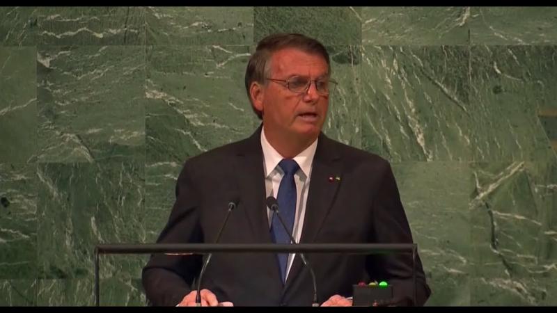 O discurso de Jair Bolsonaro na Assembleia Geral da ONU