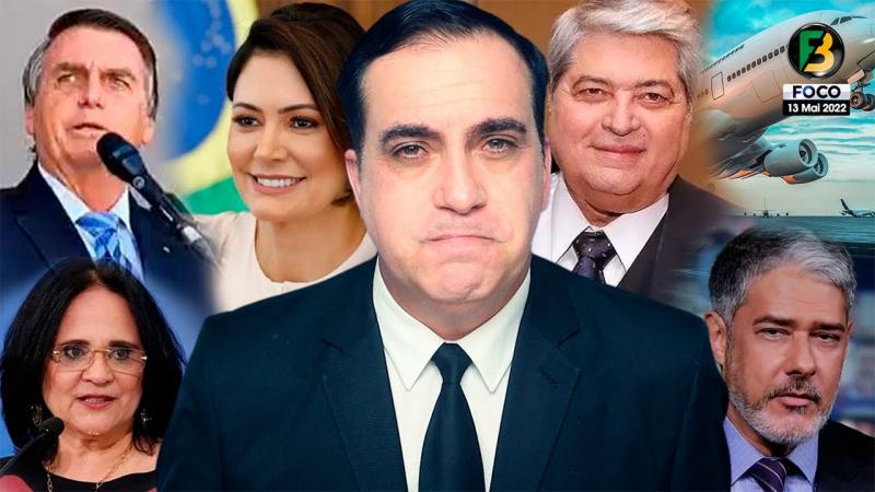 Bolsonaro almoça com Datena e Tarcísio