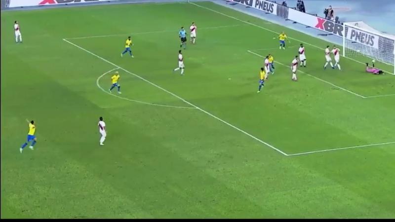 Gol de Paquetá, jogada de Neymar | Brasil 1x0 Peru ao vivo | Copa América |