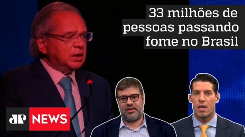 Paulo Guedes diz que realidade sobre fome no Brasil e diferente dos dados divulgados
