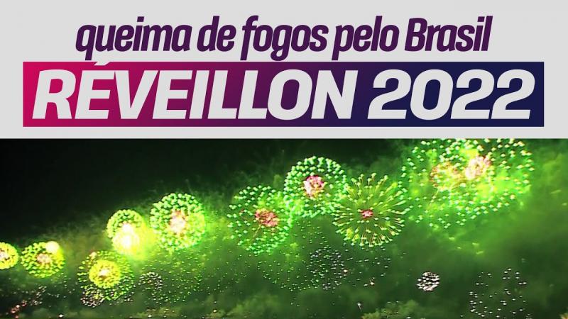 Queima de fogos pelo Brasil 