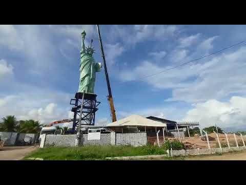 Réplica da Estátua da liberdade em Maceió 