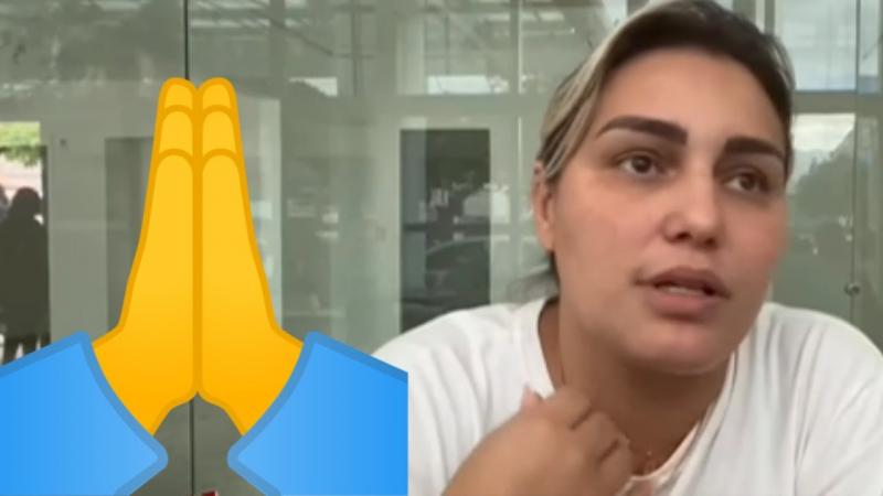 ESPOSA DE SIKÊRA JR FALA SOBRE SEU ESTADO DE SAÚDE