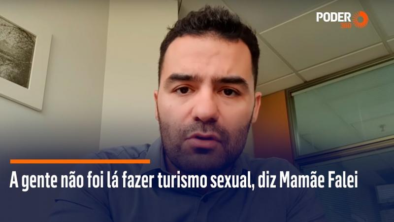 A gente não foi lá fazer turismo sexual, diz Mamãe Falei