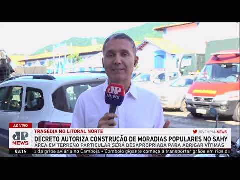 Número de mortes na tragédia do Litoral Norte sobe para 57
