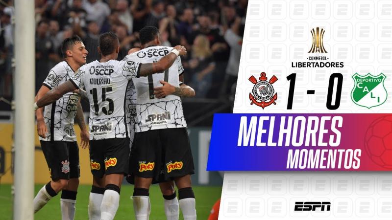 Corinthians aproveita gol contra bizarro e vence a 1ª na libertadores
