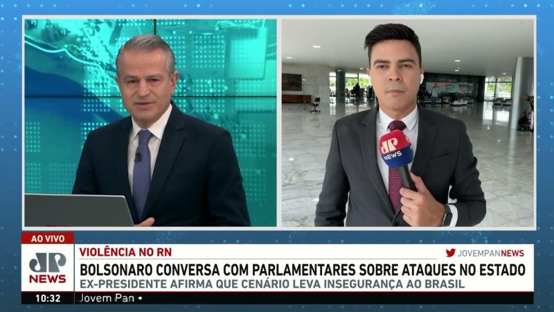 Bolsonaro conversa com parlamentares sobre ataques no Rio Grande do Norte; Schelp analisa