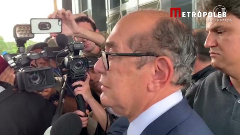 Gilmar Mendes ao visitar o STF: 