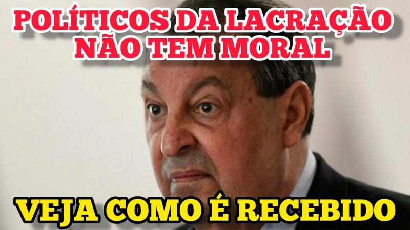 É ASSIM QUE POLÍTICOS DA LACRAÇÃO SÃO RECEBIDOS PELO POVO NAS RUAS