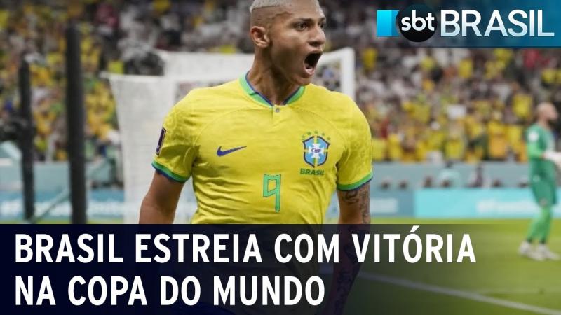 Brasil estreia com vitória na Copa do Mundo