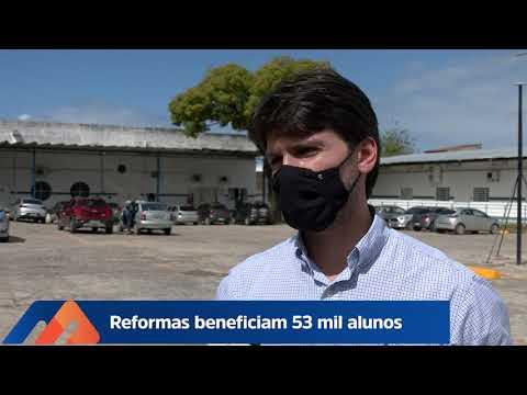 Reformas em escolas beneficiam mais de 50 mil alunos