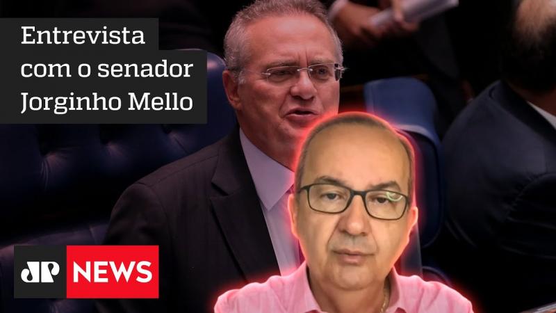 Senador Jorginho chama Renan Calheiros de picareta. 