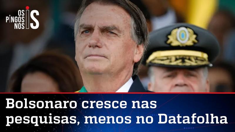 Bolsonaro cresce em pesquisa e pode vencer eleição no 1º turno