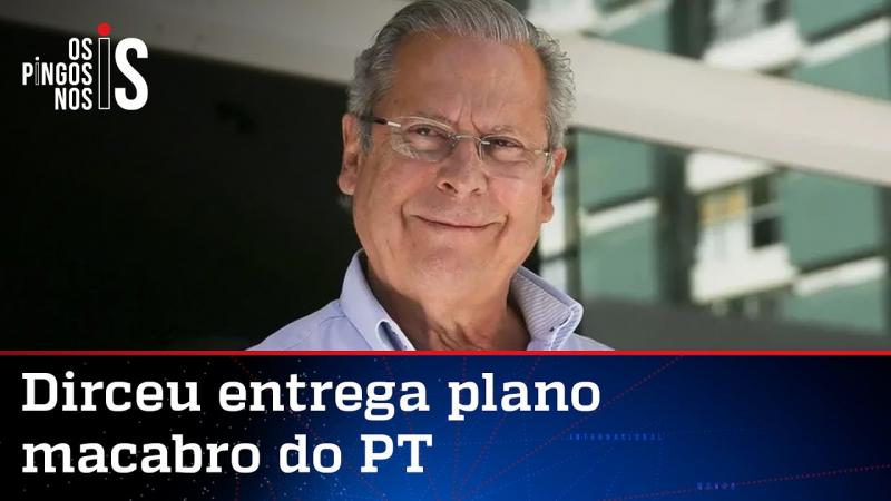 Em live, José Dirceu deixa escapar estratégia do PT para atrair eleitores.