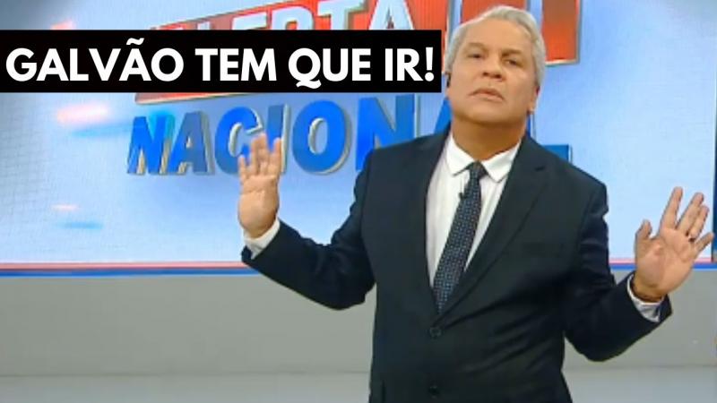 Liguei para Neynar e convidei Galvão para a festa...