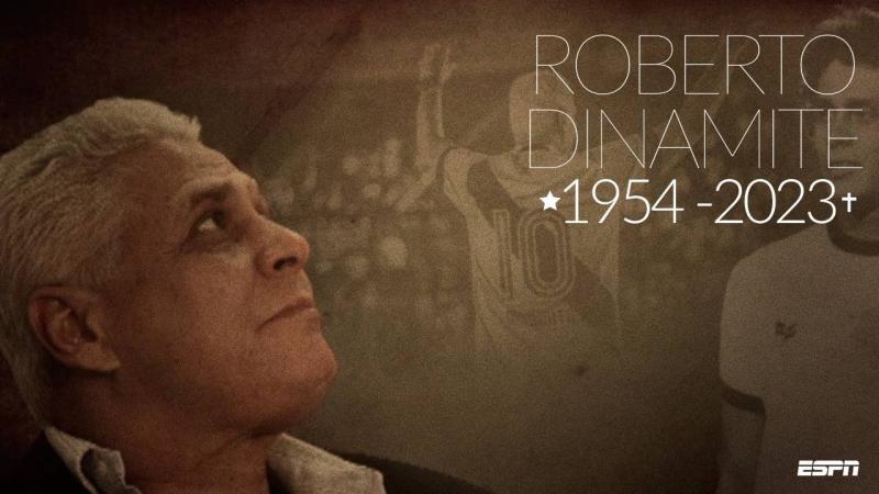 MORRE ROBERTO DINAMITE, ÍDOLO DO VASCO, AOS 68 ANOS
