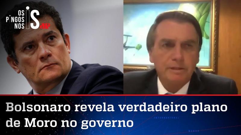 Bolsonaro: Moro queria vaga no STF