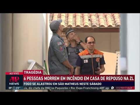 Incêndio na Zona Leste de São Paulo deixa 6 pessoas mortas