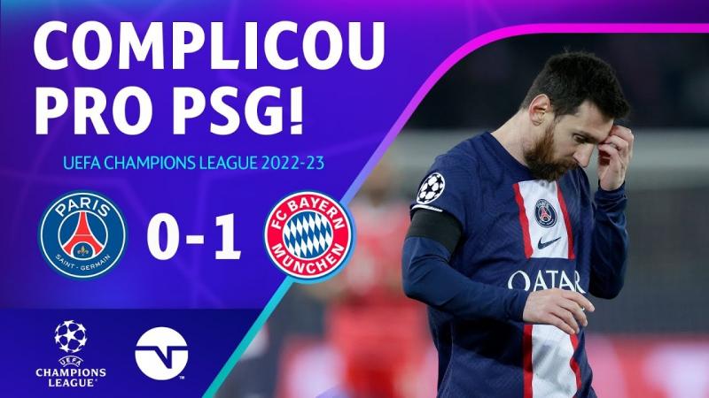 DONNARUMMA FALHA, GOL ANULADO DE MBAPPÉ E PSG SAI ATRÁS NA CHAMPIONS LEAGUE! | PSG 0 X 1 BAYERN