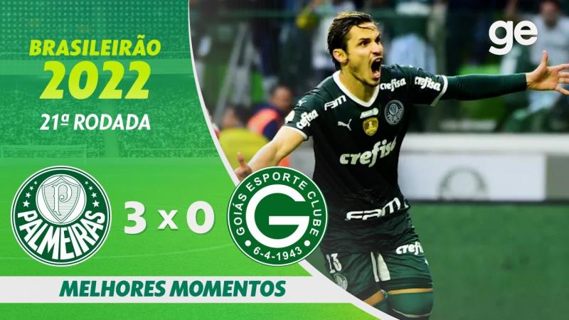 PALMEIRAS 3 X 0 GOIÁS | MELHORES MOMENTOS