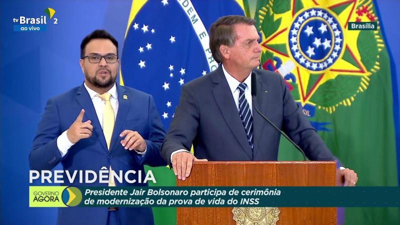 Cerimônia de modernização da prova de vida do INSS