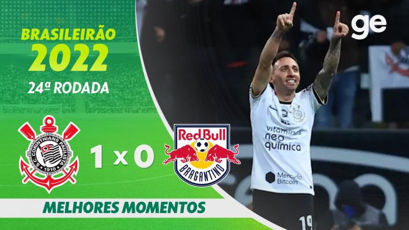 Corinthians vence Bragantino 